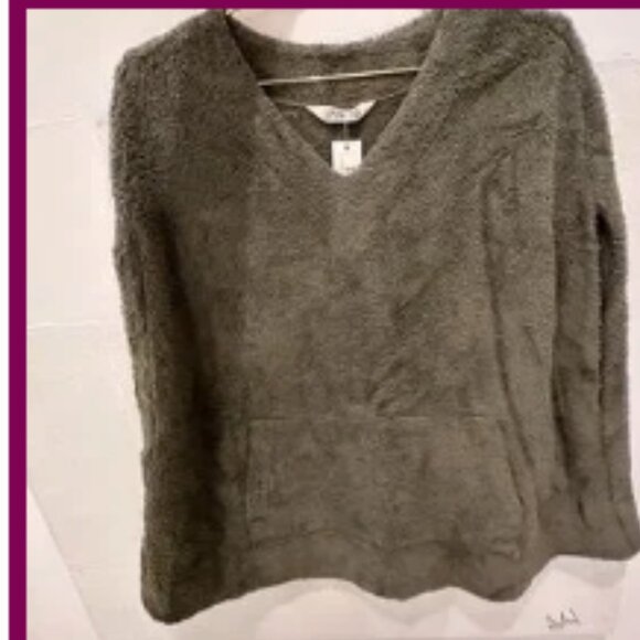 Simone Fan ~Terry CAPE Cover-Up - Olive Green - Picture 2 of 4